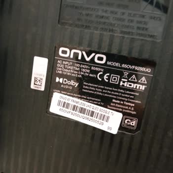 Garanti Kapsamındaki Onvo Televizyonun Kendiliğinden Kanal Değiştirmesi Ve Kapanması