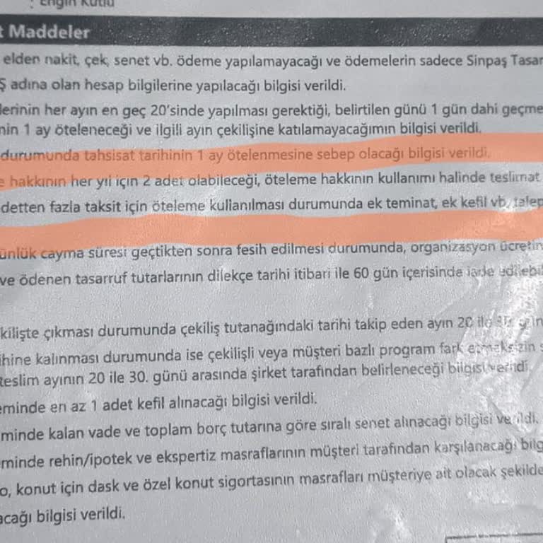 Diyarbakır Şubesinde Sözlü Taksit Dondurma Hakkı İhlali Ve Haksız Gecikme Faizi