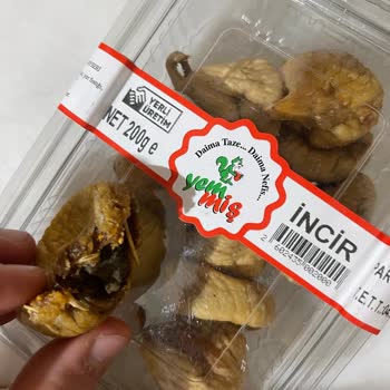 Yemmiş Markalı Kuru İncirinde Taş Ve Hijyen Sorunu