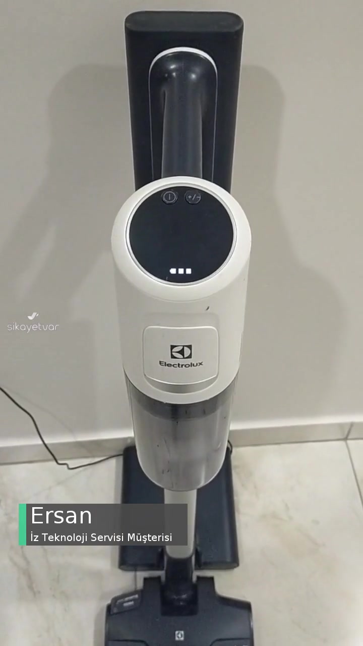 İz Teknoloji Servisi Electrolux Dikey Şarjlı Süpürgenin Sorunu Giderilmedi! videonun kapak resmi