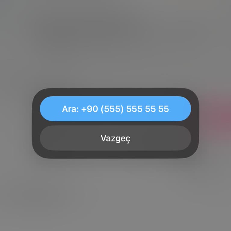 Yanlış Restoran Telefonu Ve İptal Engeli