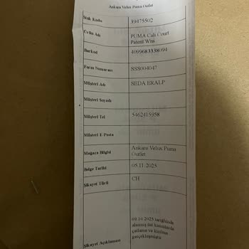 Yarı Fiyat Vaadiyle Satılan Ayakkabıların Kısa Sürede Çatlaması Ve İade Sorunu