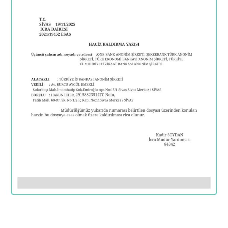 Şekerbank'ta Ödenen Borç Sonrası Bloke Kaldırılmaması