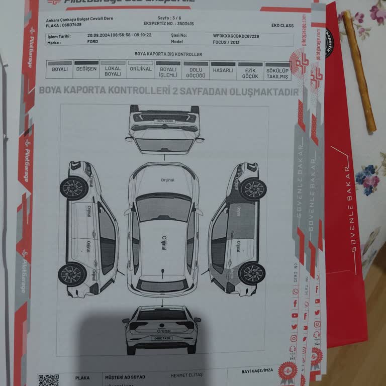 Pilot Garage Ankara’da Araç Kaputu Ve Şasi İşlemli Olduğu Gizlendi, Çözüm Sunulmadı