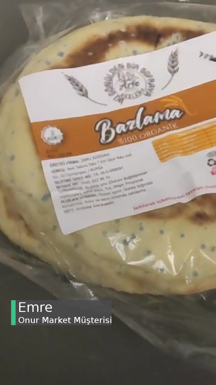Onur Market Ürün Son Kullanma Tarihi Geçmeden Bozulmuş! videonun kapak resmi