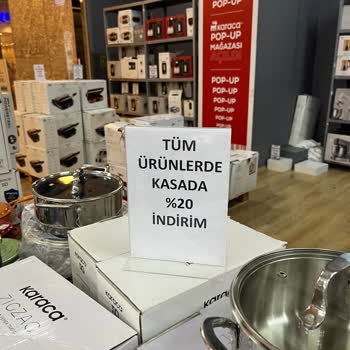 Karaca Züccaciye Yanıltıcı İndirim Tabelaları Nedeniyle %20 İndirim Uygulanmadı