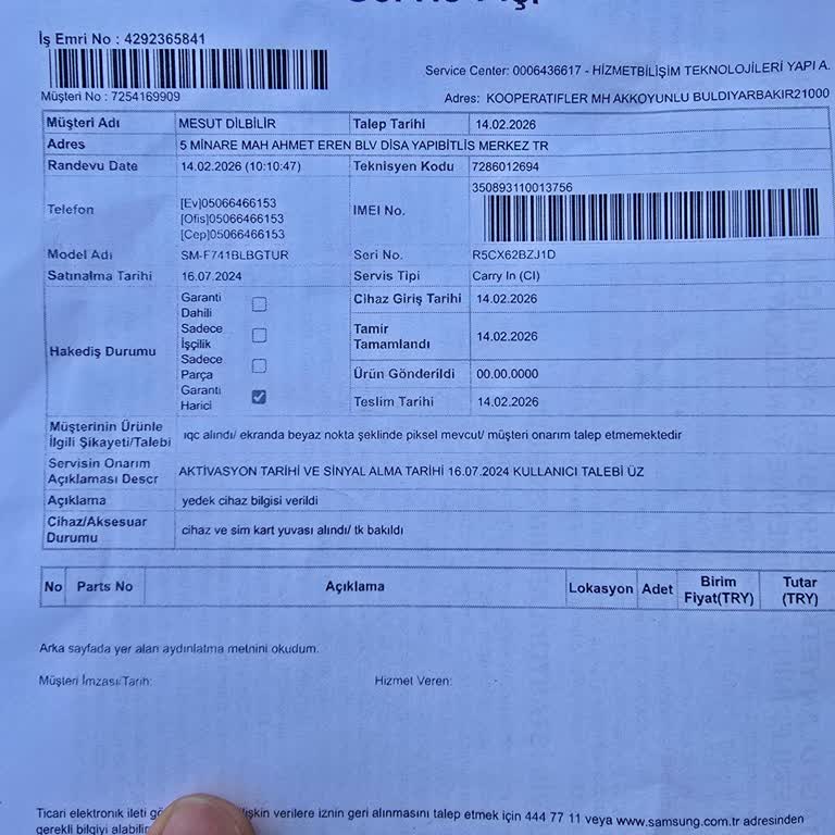 İdefix’ten Satın Alınan Telefonun Garanti Tarihi Yanlış Ve İade Süreci Başlatılmadı