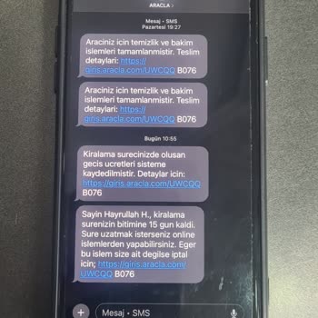 İzinsiz Araçla SMS’leri Ve Kişisel Veri Kullanımı Şikayeti