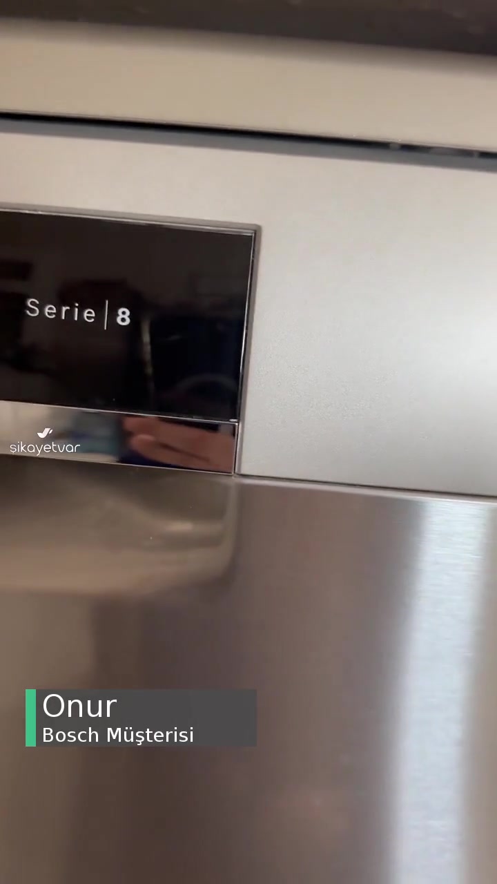 Bosch SMS8YDI82T B Serie 8 Makine Sorunu videonun kapak resmi