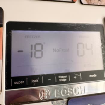 Bosch Buzdolabının Meyve Ve Sebze Bölümünde Hızlı Küflenme Ve Çürüme Sorunu