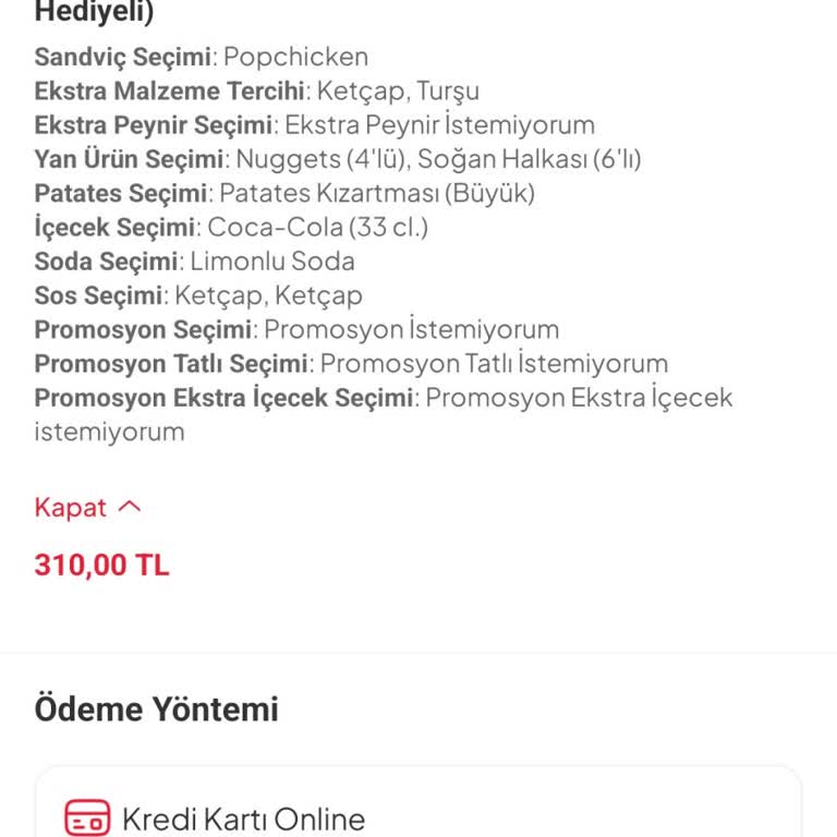 Tıkla Gelsin'de Teslim Edilmemiş Sipariş Teslim Edildi Olarak Gösteriliyor Ve İade Talebi Reddedildi