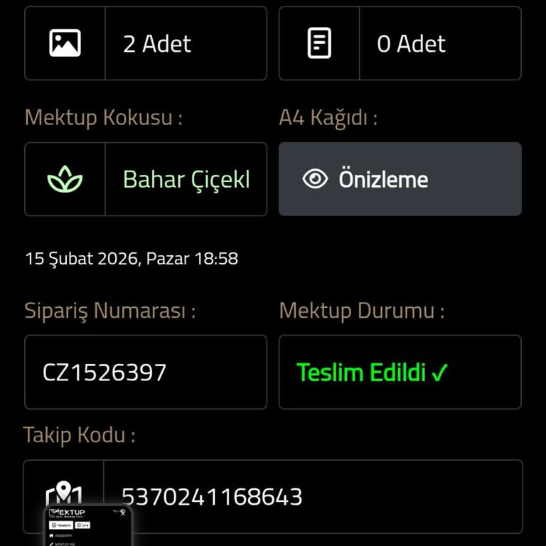 Mextup Mektubu Cezaevine Ulaşmadı, Ücret İadesi Talebi
