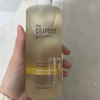 Purest Solutions Temizleme Jelinde Artan Sivilce Ve İrritasyon Nedeniyle İade Talebi