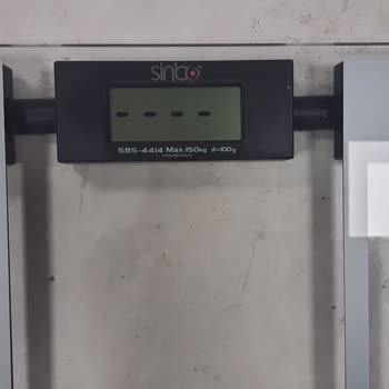 Sinbo Tartım Cihazı Pil Değiştirdikten Sonra Dört Çizgi Gösteriyor