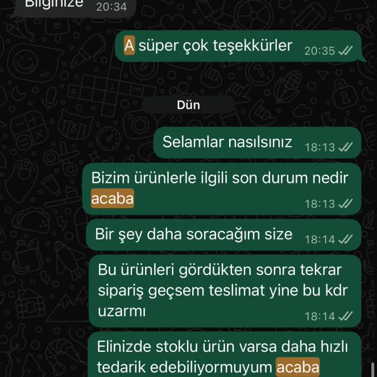 Urla Atelier'dan Teslim Edilmeyen Sipariş Ve Kredi Kartı İadesi Talebi