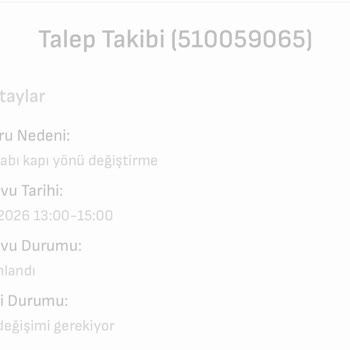 Arçelik Derin Dondurucu Servisinde Randevu Gecikmeleri Ve Kapak Değişiminde Parça Eksikliği