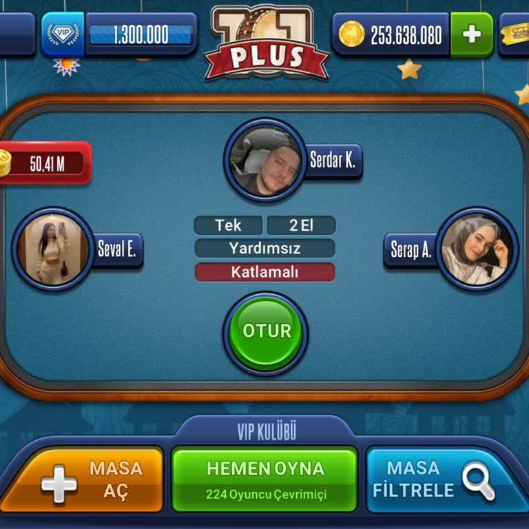 Okey Oyununda Kural Dışı İşbirliği Nedeniyle 50 Birim Kayıp