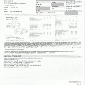 Opel Mokka’da Teslim Öncesi Gizli Tamir Ve Boya İşlemleri Tespit Edildi