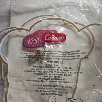 Connex Yufka Paketi İçinde Kelebek Bulunması Hijyen Ve Sağlık Riski