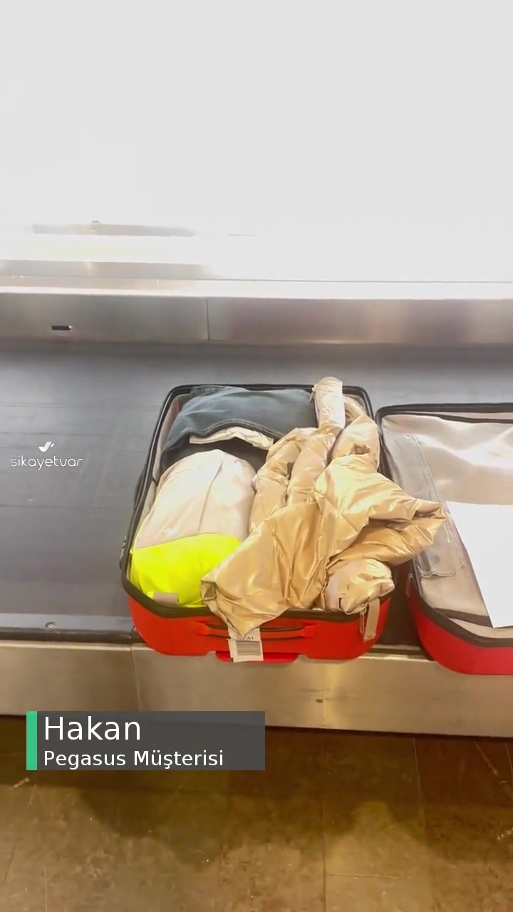 Pegasus'un Dış Hatlarda Kırılan Bagaj Mağduriyeti İletişime Geçmemesi videonun kapak resmi