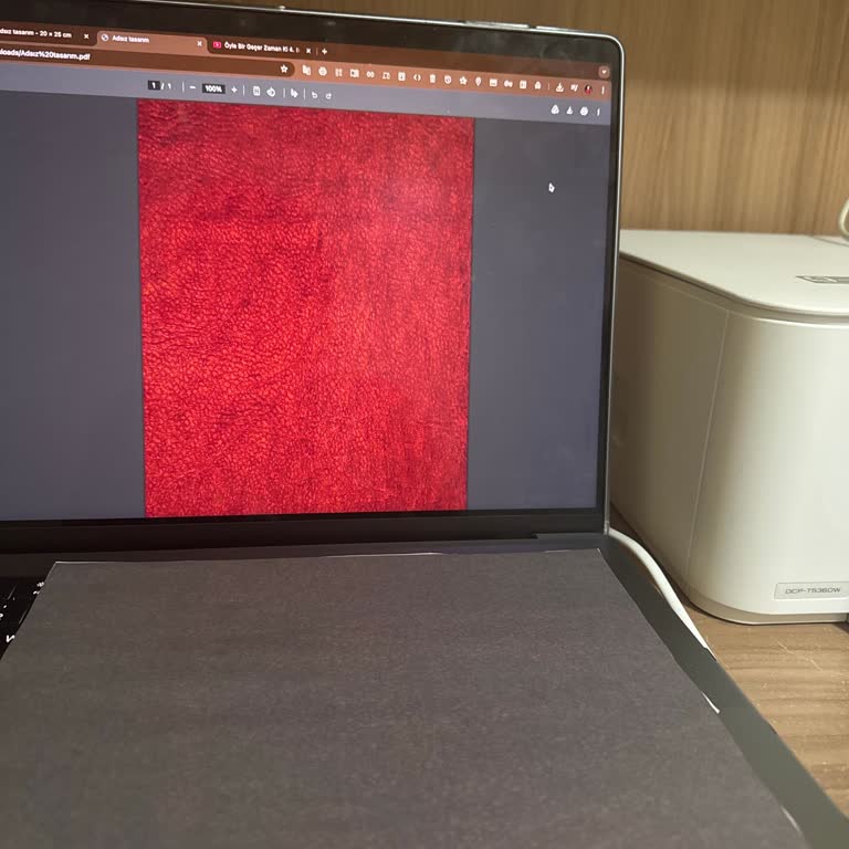 Garanti Kapsamındaki Yazıcıda Kırmızı Renk Siyaha Dönüşüyor, Çözüm Talep