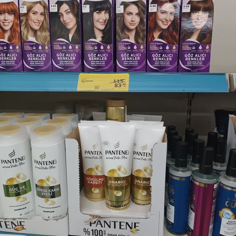 Palette Saç Boyası İçin A101 Mağazasında Etiket Ve Kasa Fiyatı Arasındaki Fark