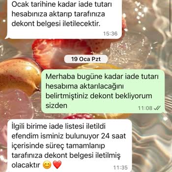İade Sürecindeki Gecikmeler Ve Söz Verilen Tarihlerde Ödeme Yapılmaması