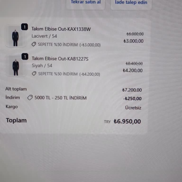 Kadir Büyükkaya Shop Paramın İadesini Yapmıyor