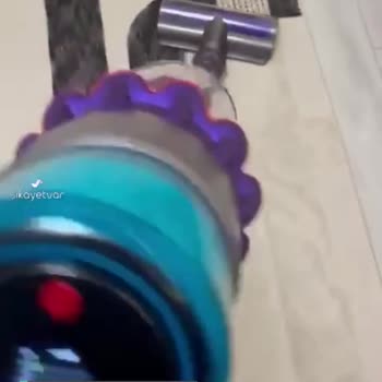 Dyson Süpürge Hava Yolu Tıkalı Uyarısı