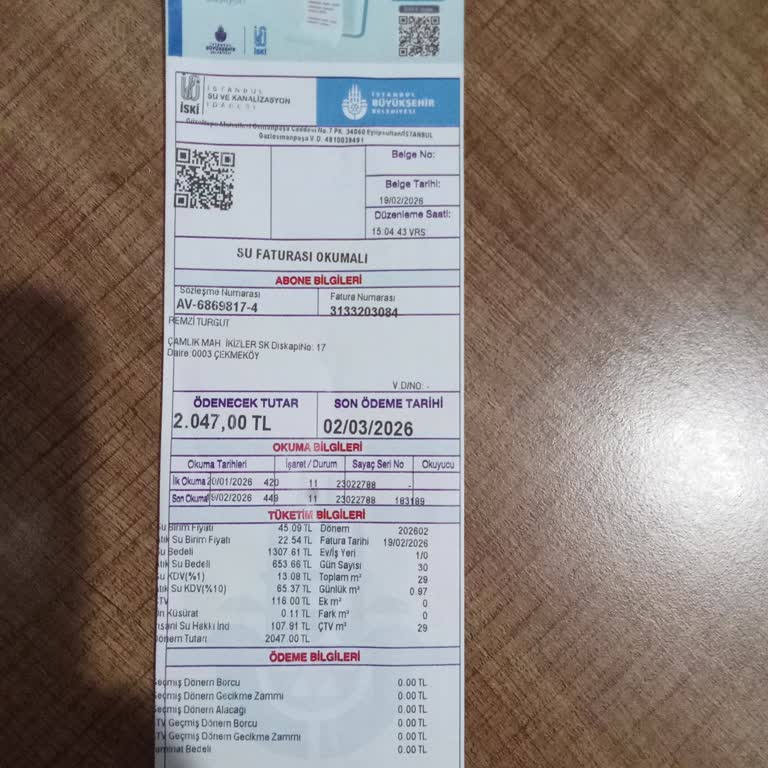 Su Faturamda Dört Kat Artış Ve Ölçüm Hatası Şikayeti