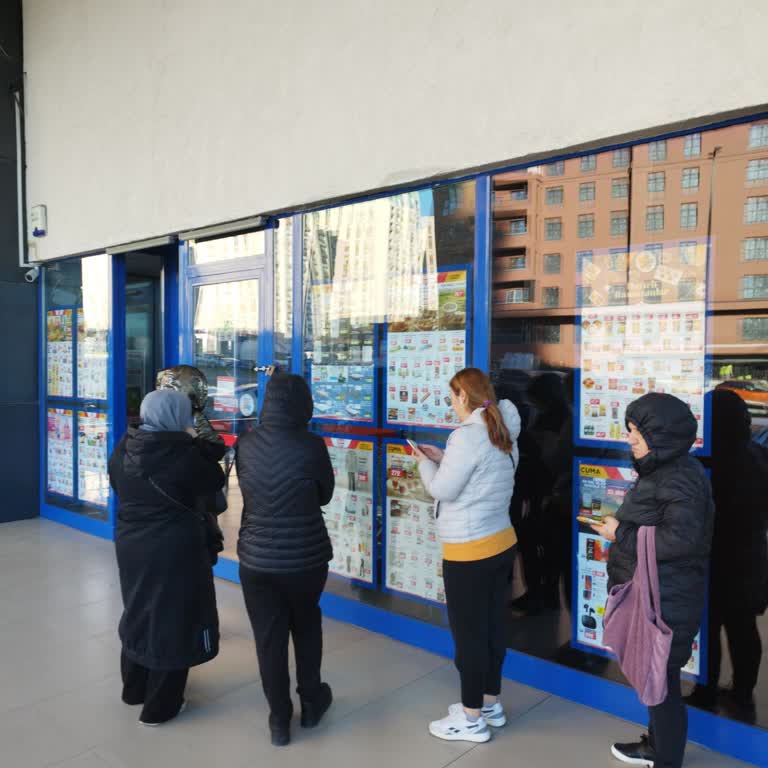 Açılış Saatine Uymayan BİM Şubesi Müşterileri Mağdur Etti