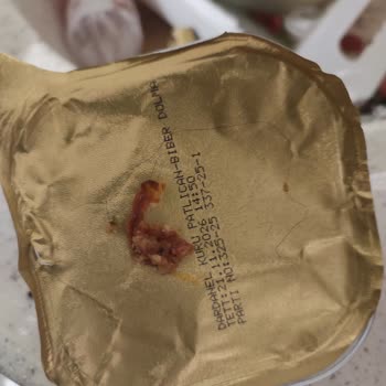 Dardanel Kuru Patlıcan Biber Dolmada Yabancı Madde Ve Cevapsızlık