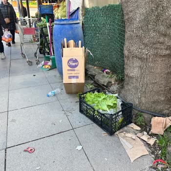 Erenköy’deki Grosper Marketinin Kaldırım Ve Park Alanı İşgali Ve Tehditli Üslubu