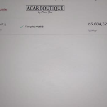 Acar Boutique Mont İadesi 14 Gün Söz Verilen Sürede Gerçekleşmedi