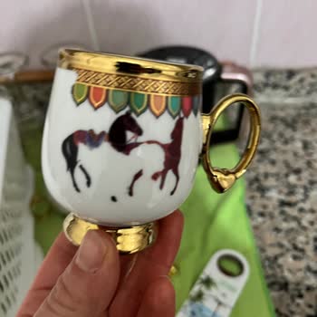 Bozdoğan Ev Yaşam Gereçleri Fincanların Üzerindeki Desenler ve Boyalar Soyulmaya Başladı