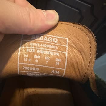 Sebago Botta Sol Tekin Yanlış Numara, Mağaza Çözüm Sunmadı
