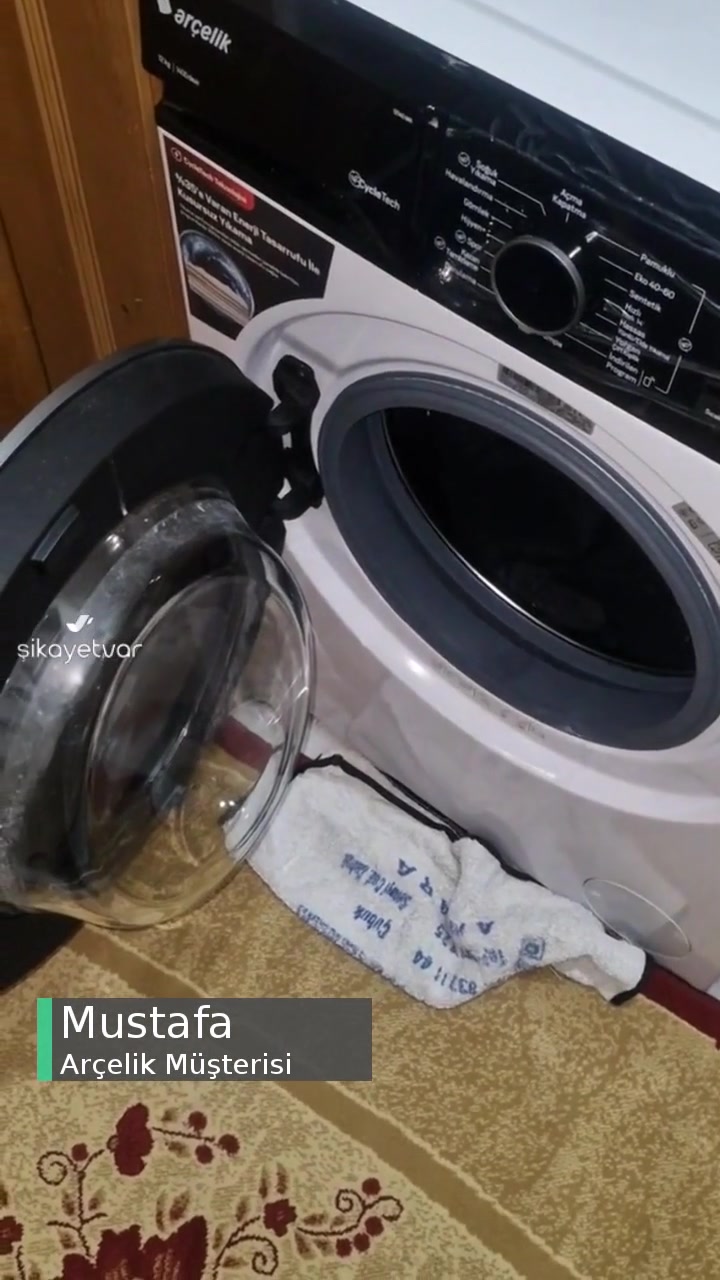 Arçelik 12140mx Körük Lastiği Yırtılmasına Haksız Onarım Ücreti Talebi videonun kapak resmi