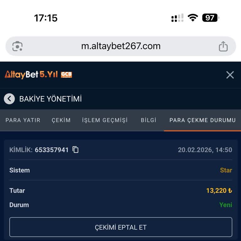 13.220 TL Çekim Talebinin Ödenmemesi Ve Destek Ekibinin Tehditkar Tutumu