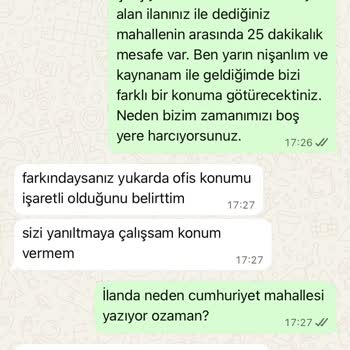 Karven Yapı Gayrimenkul Yanıltıcı Konum İddiaları