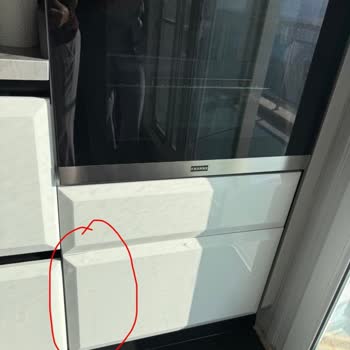 Vanucci Mutfak Dolabı Çekmece Kapağında Çıtlama Ve Kabarma, Firmanın Sorumluluk Reddi