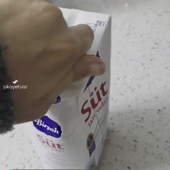 Birşah Süt Kapağı Açılmıyor