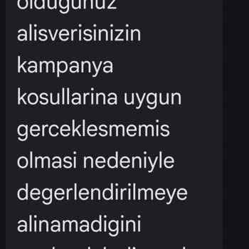 Media Markt Ve İş Bankası’ndan 1.500 TL MaxiPuanın Red Edilmesi