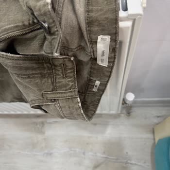 İlk Yıkamada Renk Sorunu Yaşayan Mango Man Jean Pantolonun Değişim Talebi