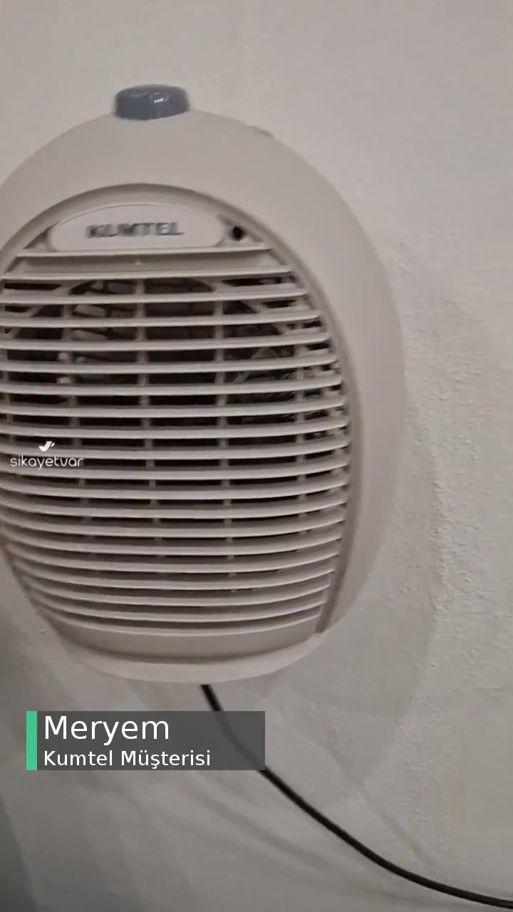 Kumtel Fanlı Isıtıcı Arızası! videonun kapak resmi