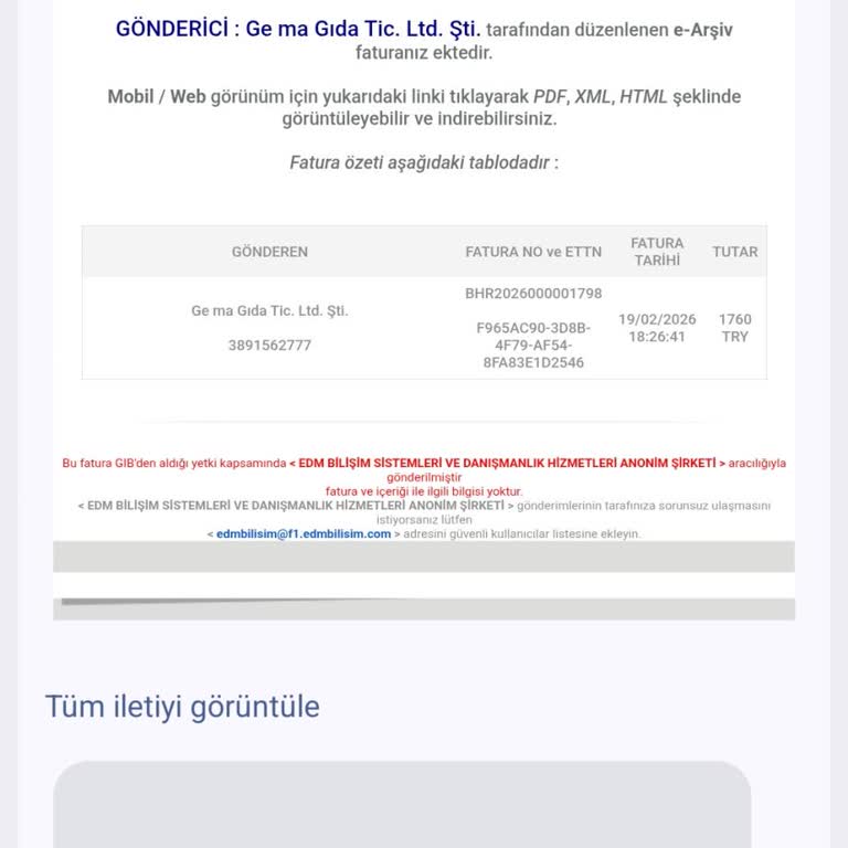 Baharat Evim'den Siparişim 5 Gün İçinde Gönderilmedi Ve Cevap Yok