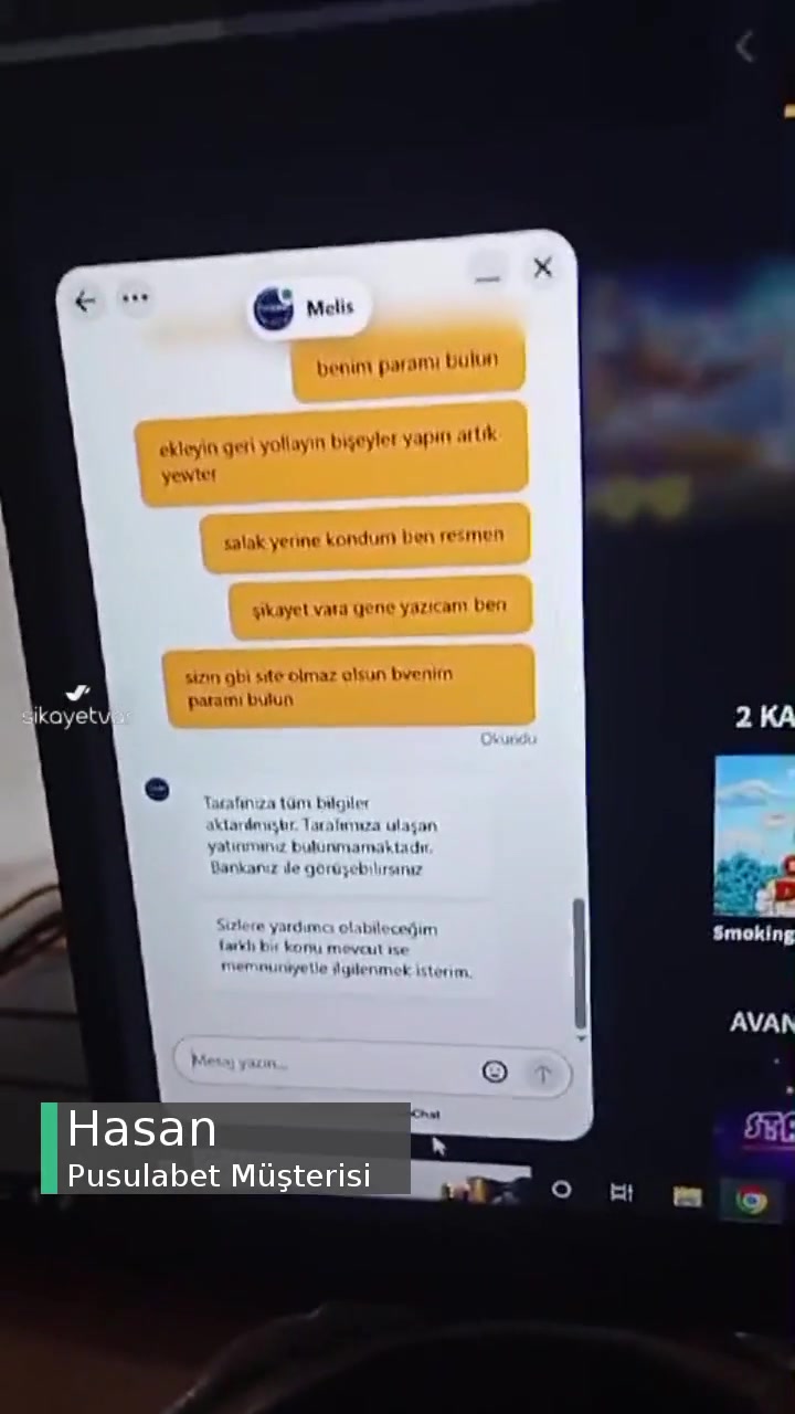 Pusulabet Paramın Hesaba Geçmemesi Ve İnkar Etmesi! videonun kapak resmi