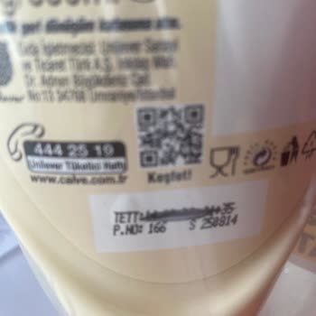 Calve Mayonezinde Son Kullanma Tarihi Kalemle Karalanması Güvenilirliği Şüpheye Düşürdü