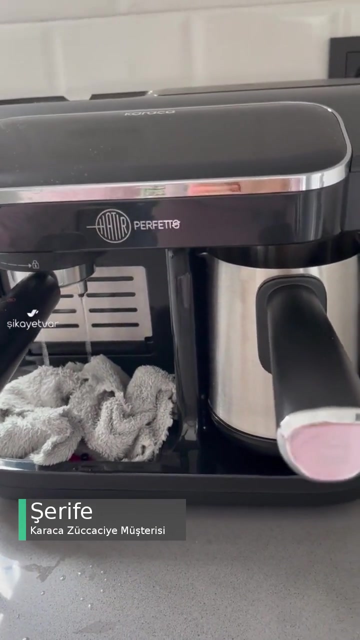 Karaca Hatır Perfetto Espresso Makinesi Arızası! videonun kapak resmi