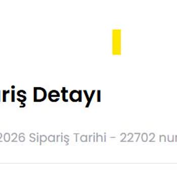 Kargoya Verilmemiş Sipariş İçin Acil Tam İade Talebi
