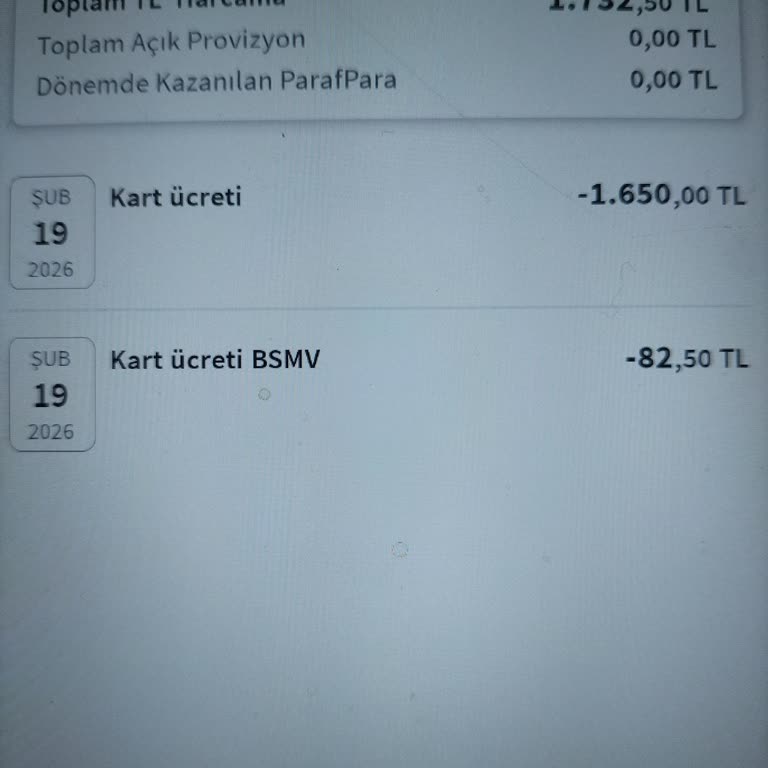 Yüksek Kart Aidatı İptal Ve İade Talebi